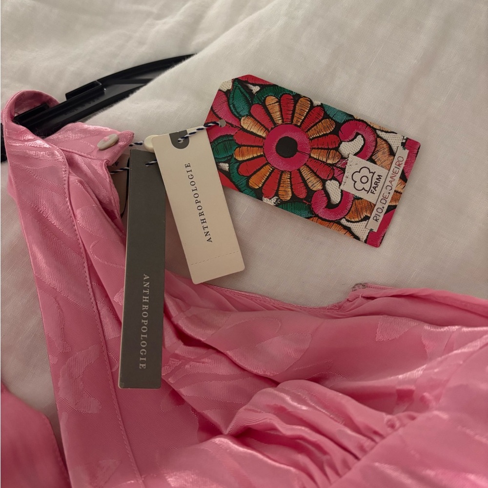 Anthropologie Pink Maxi Dress - Picture 5 of 8